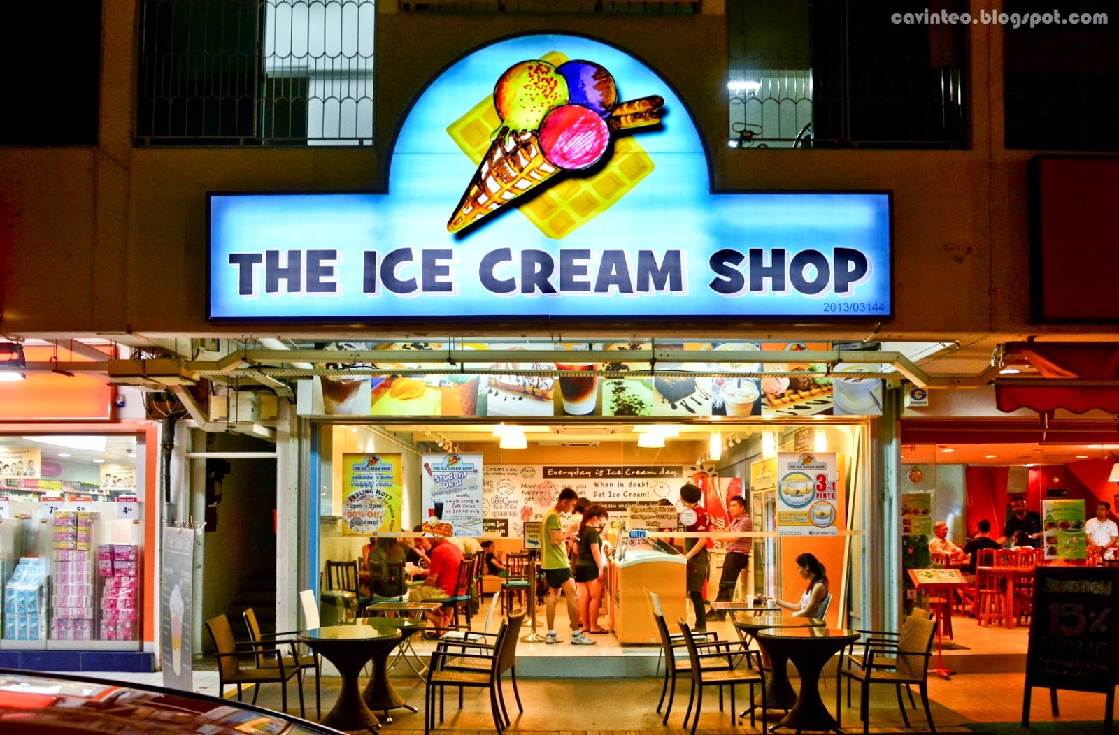 ice cream in stores